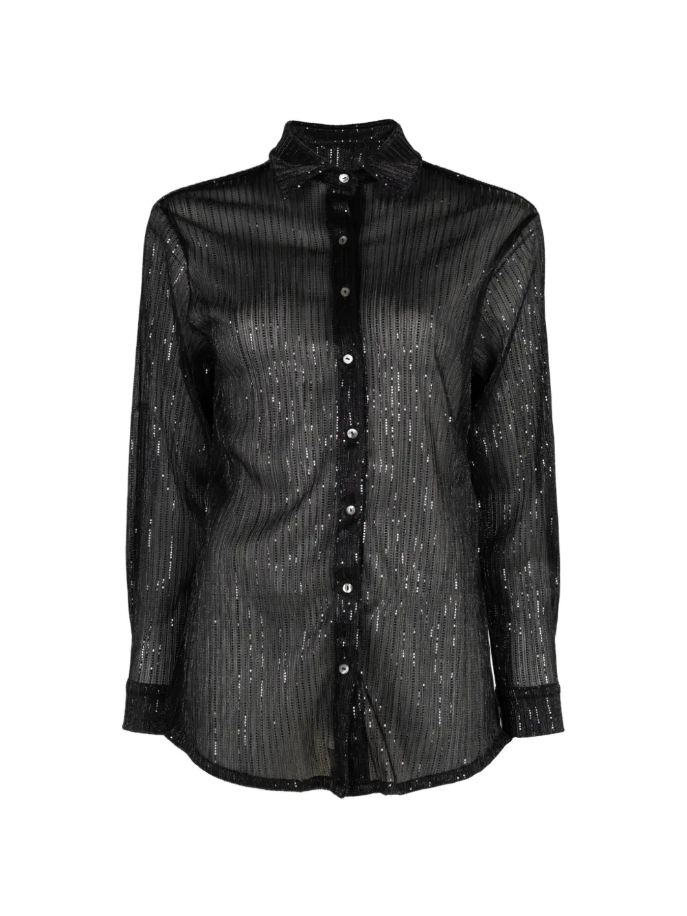 PALMACEA Nuna sequin-embellished shirt