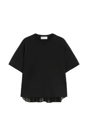 Comme Des Garçons Shirt Zip Cotton T-shirt | Black | FARFETCH