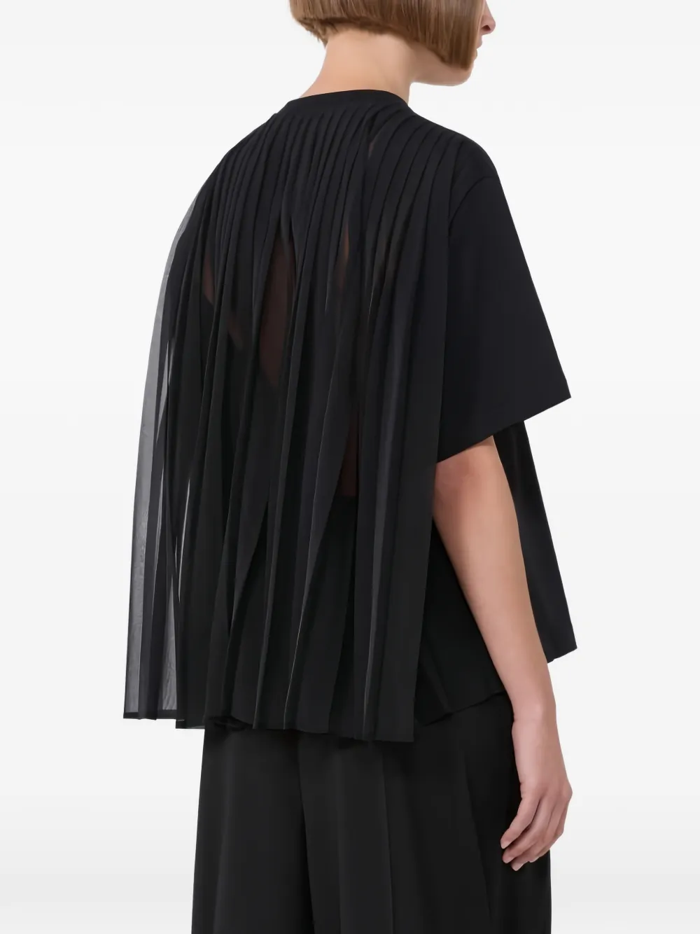 Sportmax Katoenen T-shirt Zwart