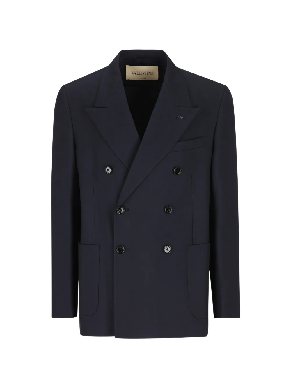 Valentino Garavani double-breasted jacket - Blu