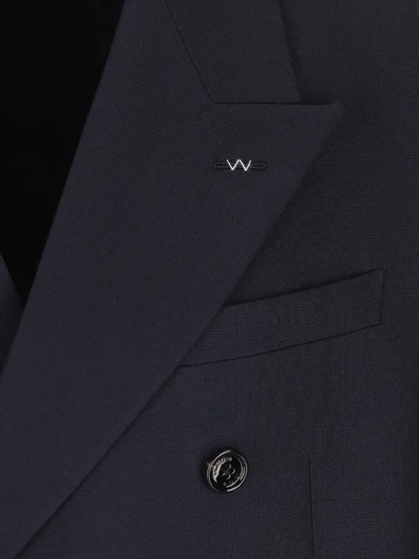 Valentino Garavani ダブルジャケット | ブルー | FARFETCH JP