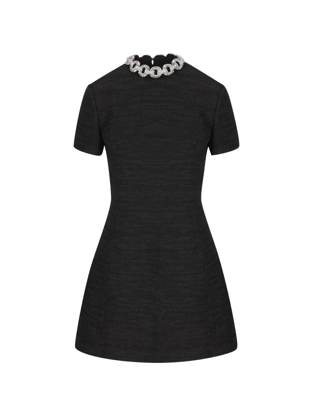 Valentino Garavani crystal-embellished mini dress - Black