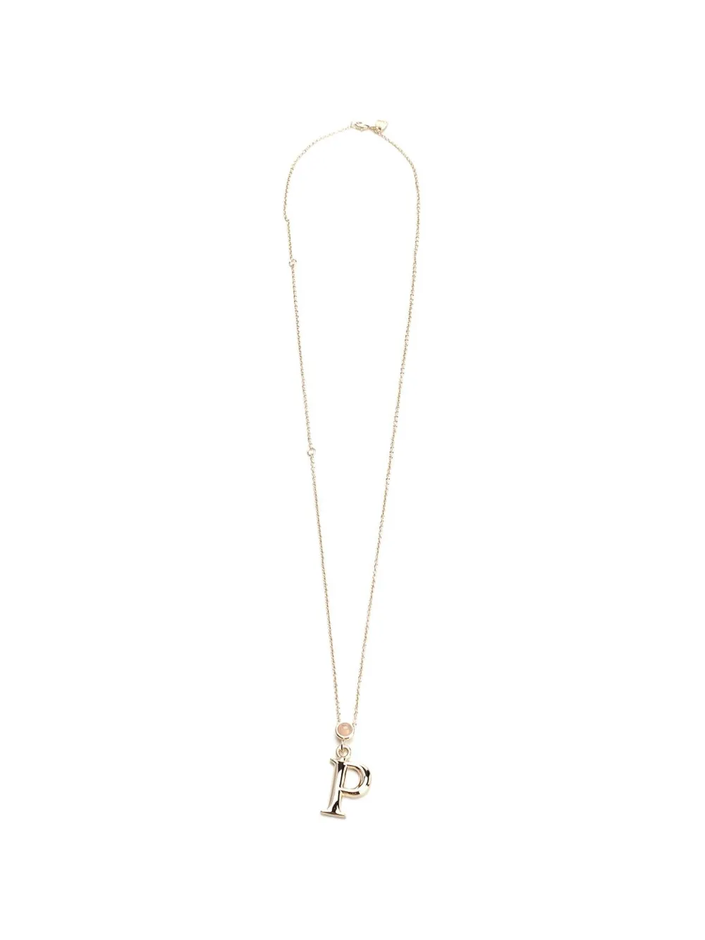 Chloé P pendant necklace - Gold