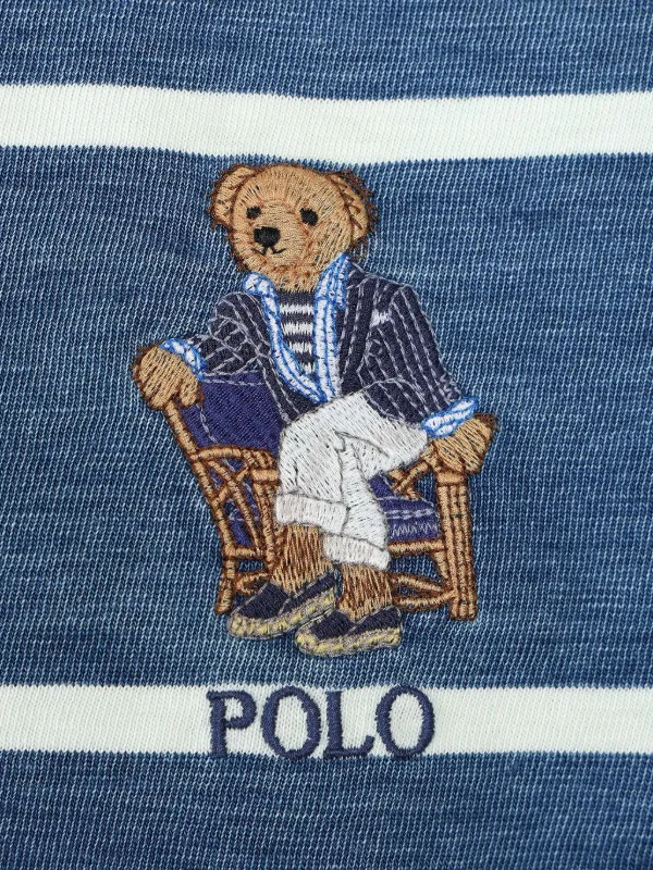 Polo Ralph Lauren ポロベア ラガーシャツ | ブルー | FARFETCH JP