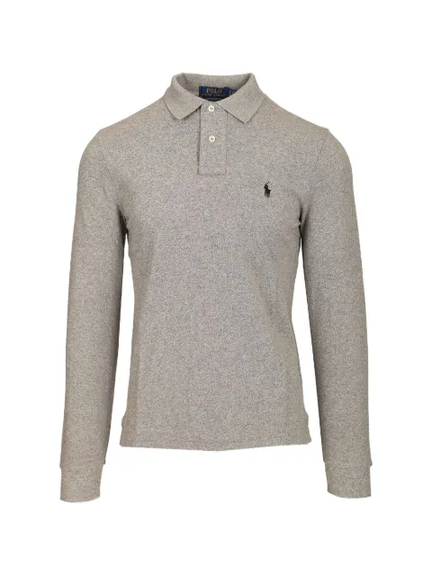 Polo Ralph Lauren embroidered Pony long-sleeve polo shirt