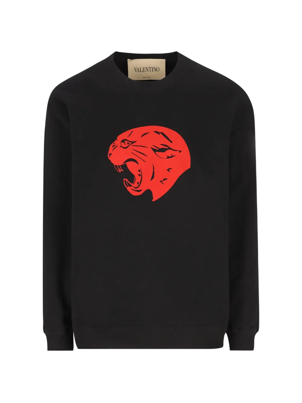 Valentino Garavani panther-print sweatshirt - Nero