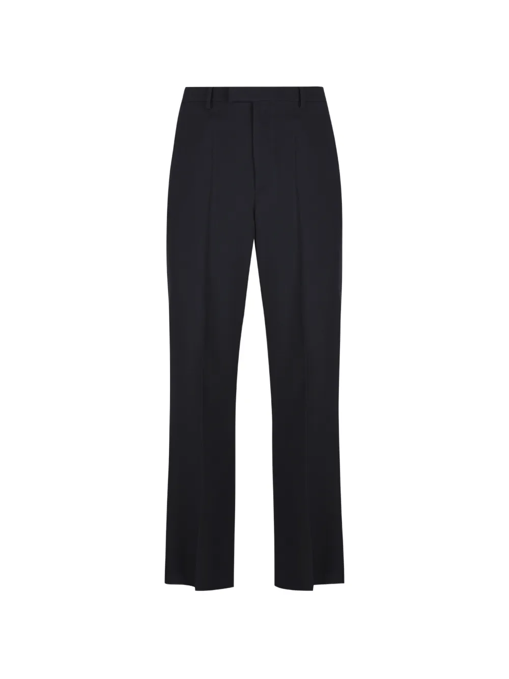 Valentino Garavani pressed-crease wool trousers - Blu