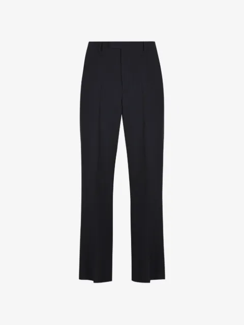 Valentino Garavani pantalon de tailleur à plis marqués