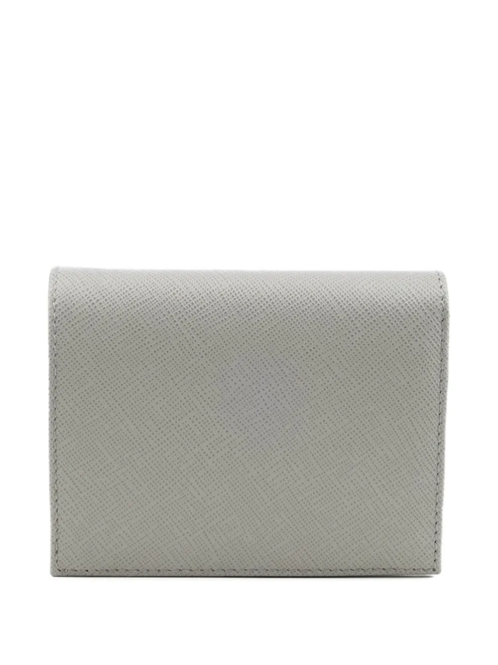 Prada Saffiano leren portemonnee Grijs