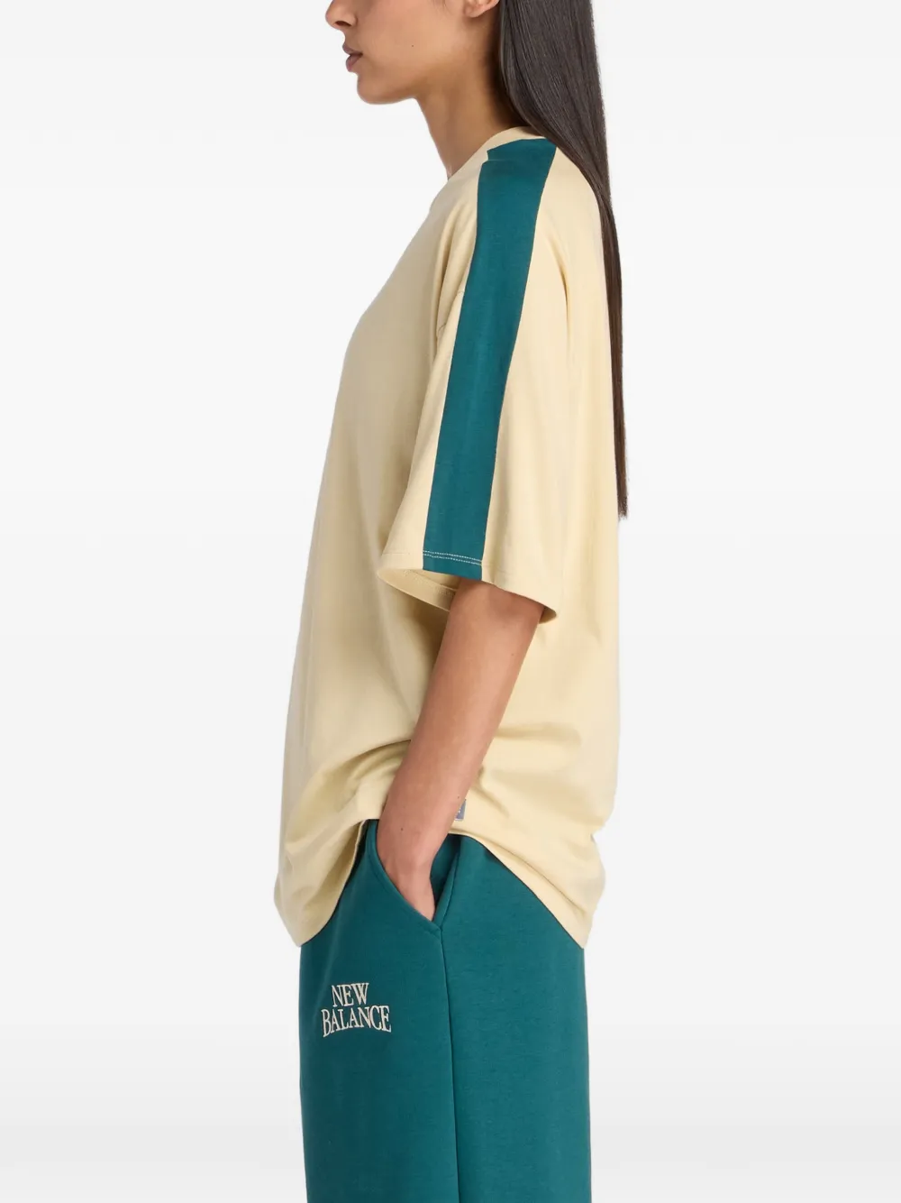 New Balance T-shirt Beige