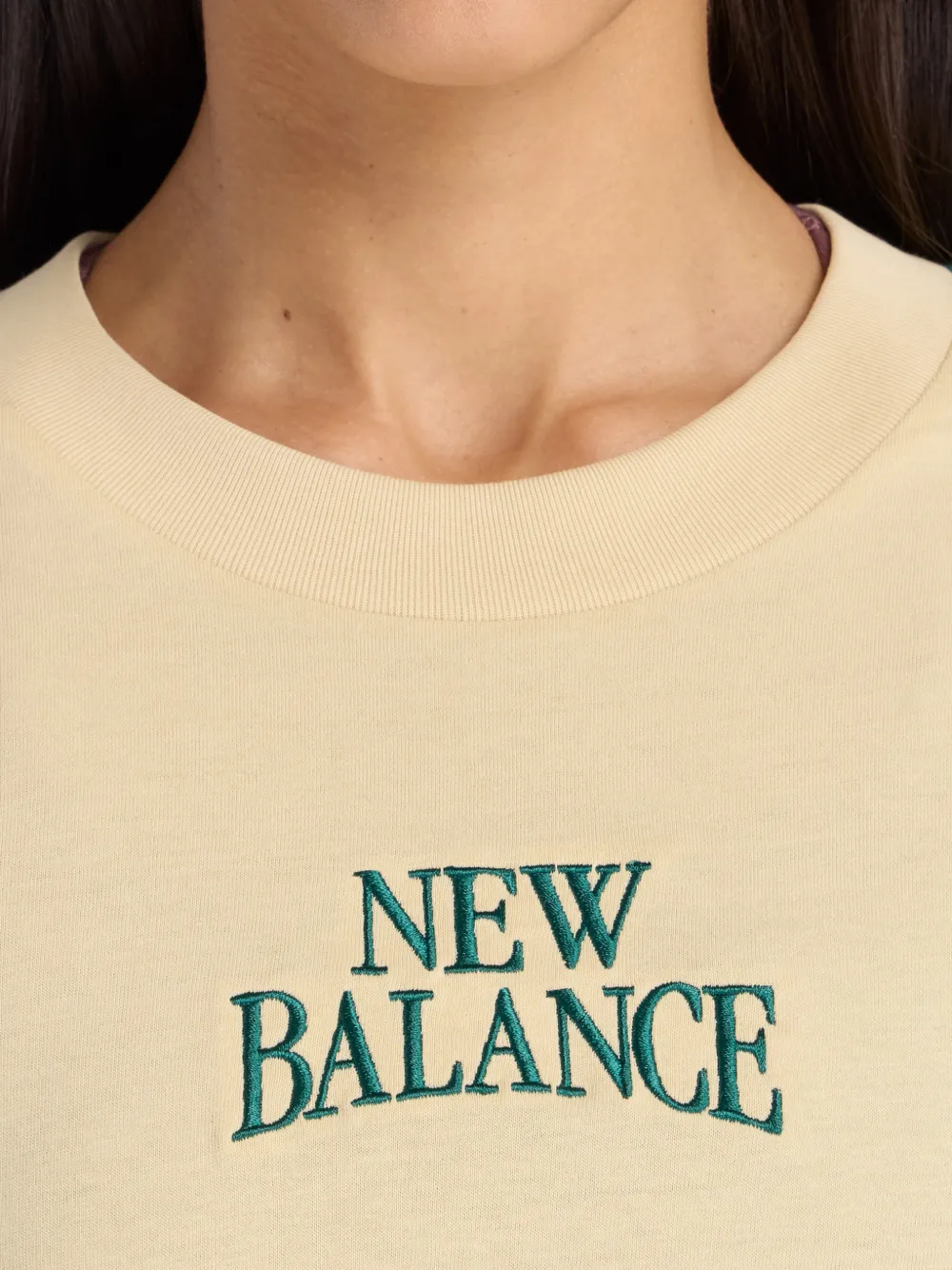 New Balance T-shirt Beige