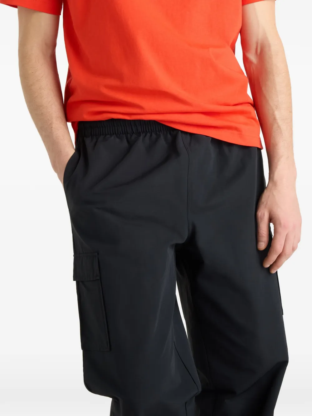 New Balance Cargo broek met logodetail Zwart