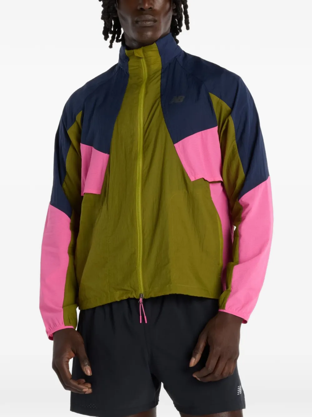 New Balance RC colour-block jacket - Verde