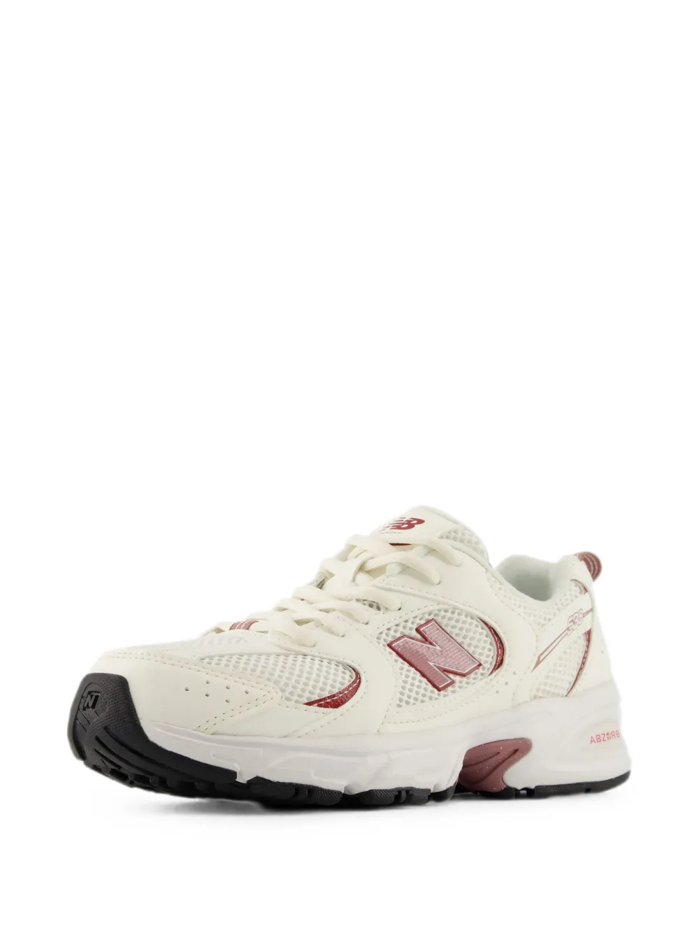 New Balance Kids 530 sneakers met bungee-veters Wit