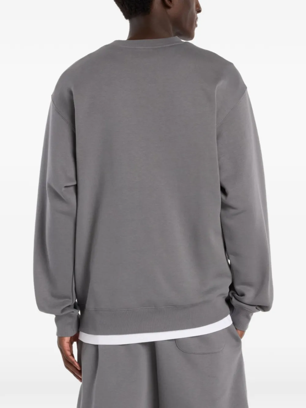New Balance Reimagined fleece sweater Grijs