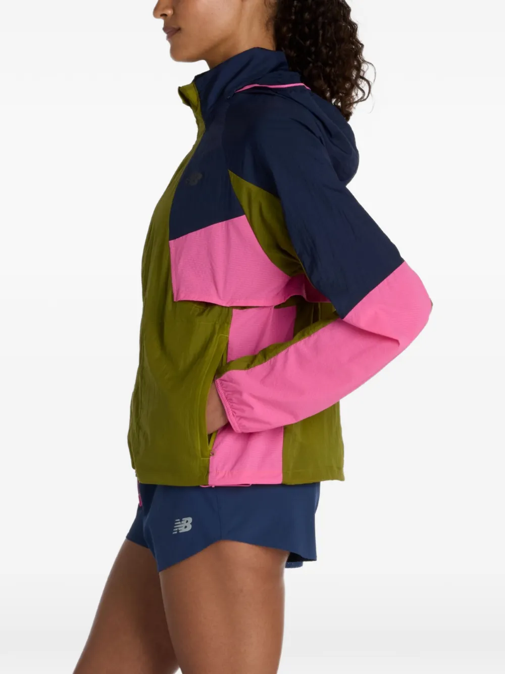 New Balance RC jack met colourblocking Groen