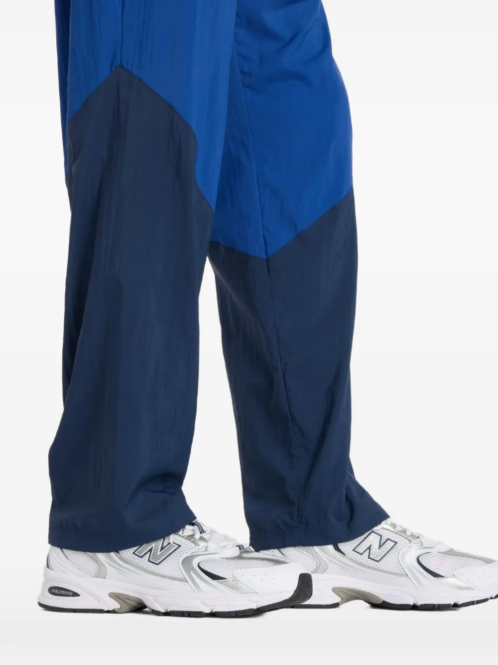 New Balance Trainingsbroek met logo-detail Blauw