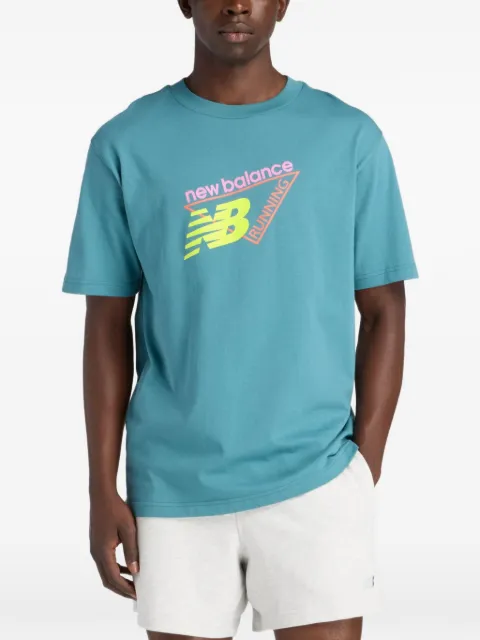 New Balance logo-print T-shirt