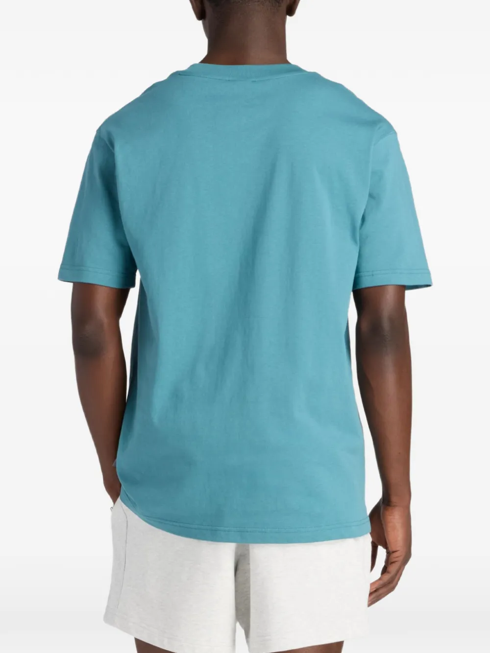 New Balance T-shirt met logoprint Blauw
