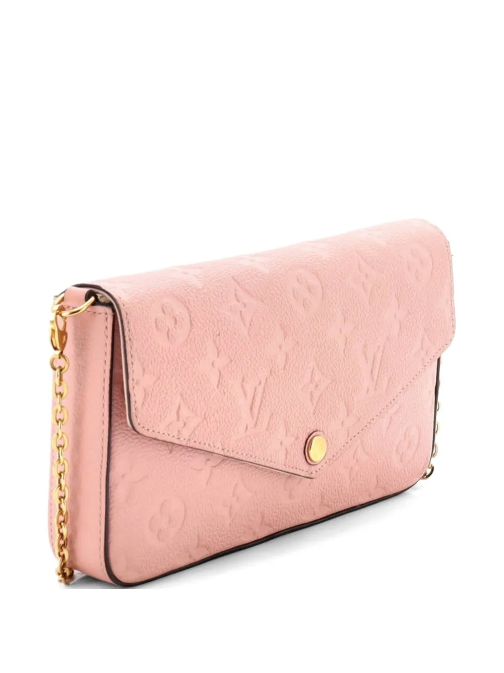 Louis Vuitton Pre-Owned Felicie Pochette Monogram Empreinte Leather crossbody bag - Rosa