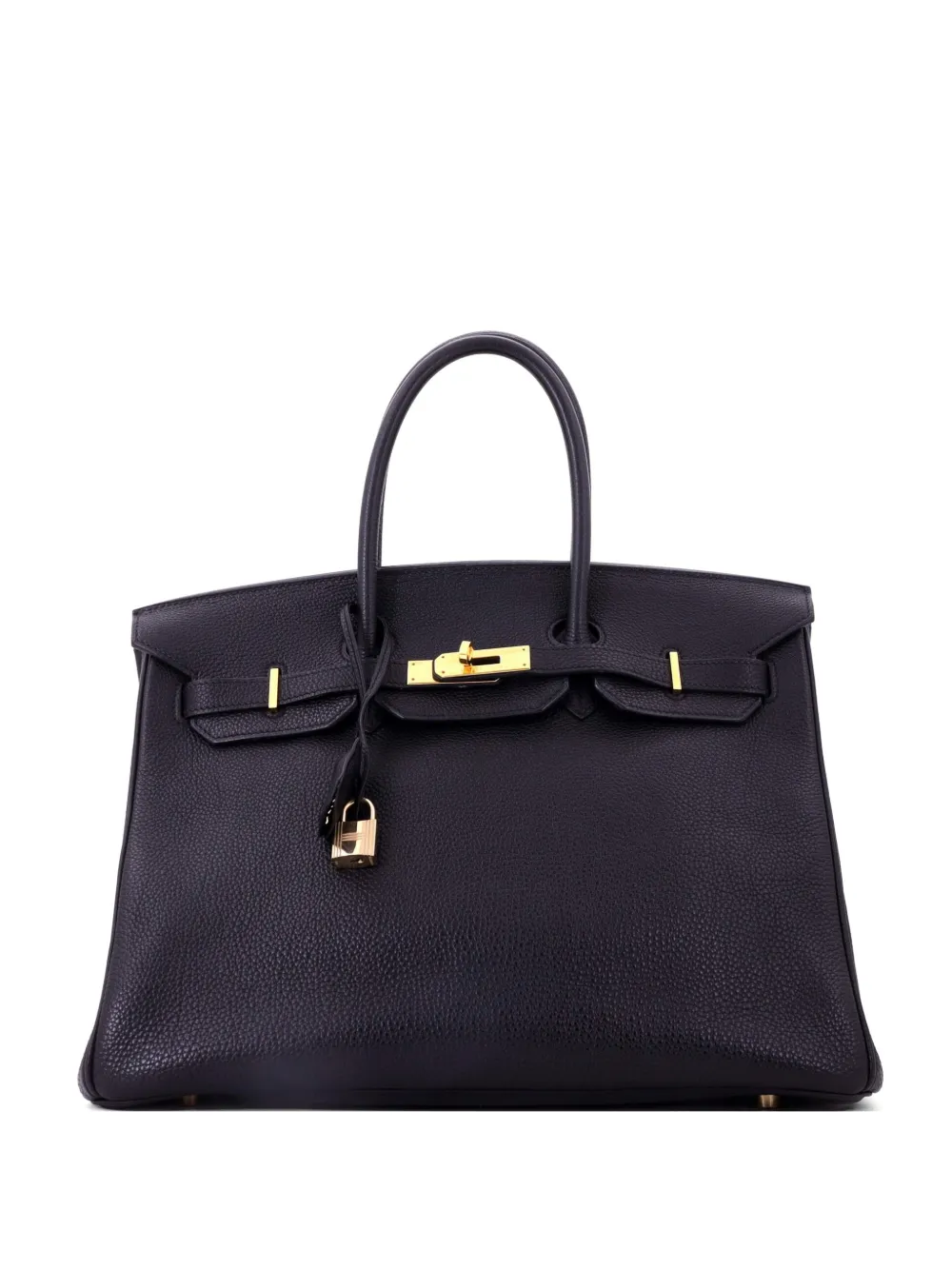 Hermès Pre-Owned Birkin Handbag Black Togo with Gold Hardware 35 tote bag