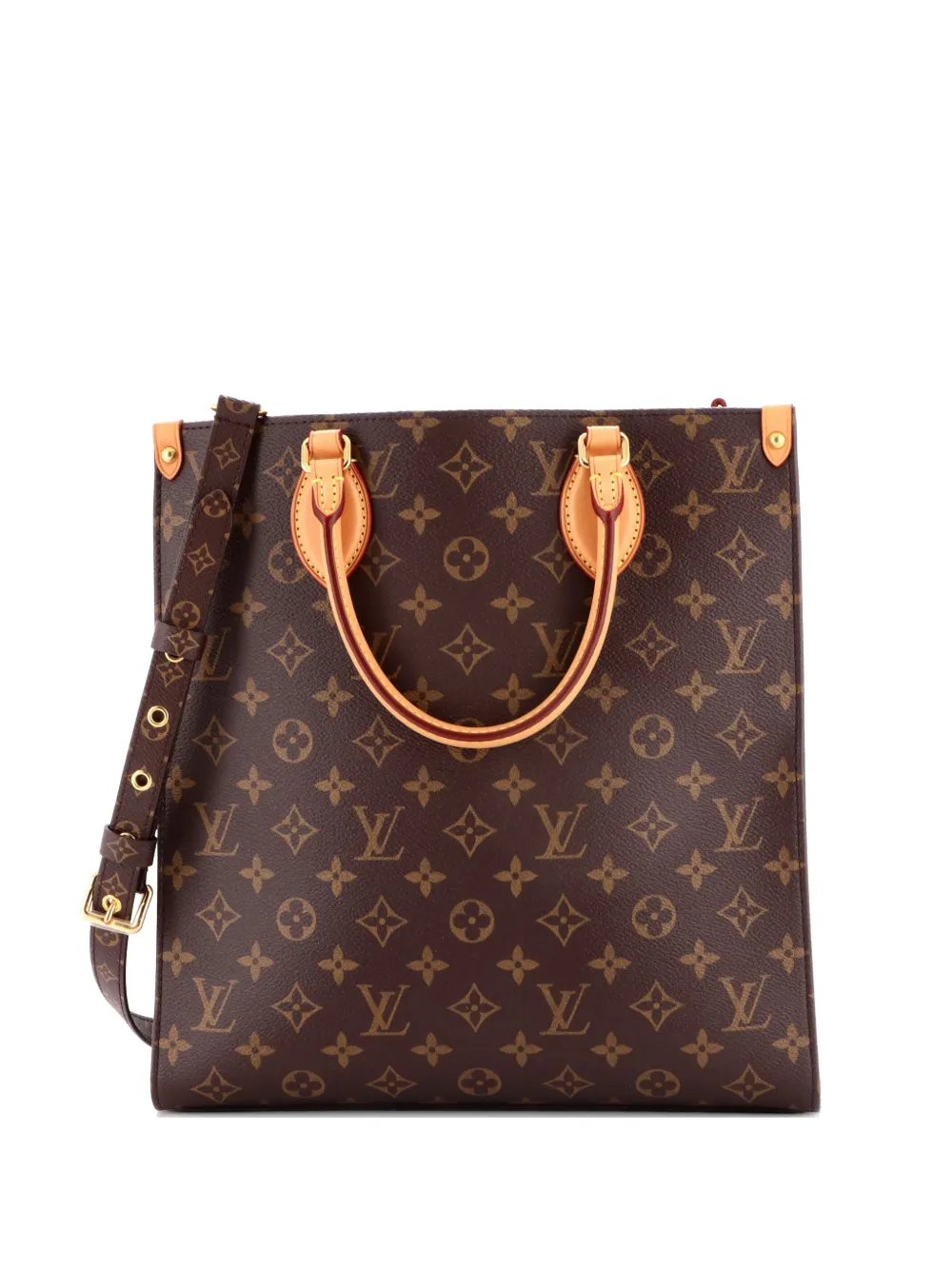 Louis Vuitton Pre-Owned Sac Plat NM Bag Monogram Canvas PM shoulder bag - Marrone