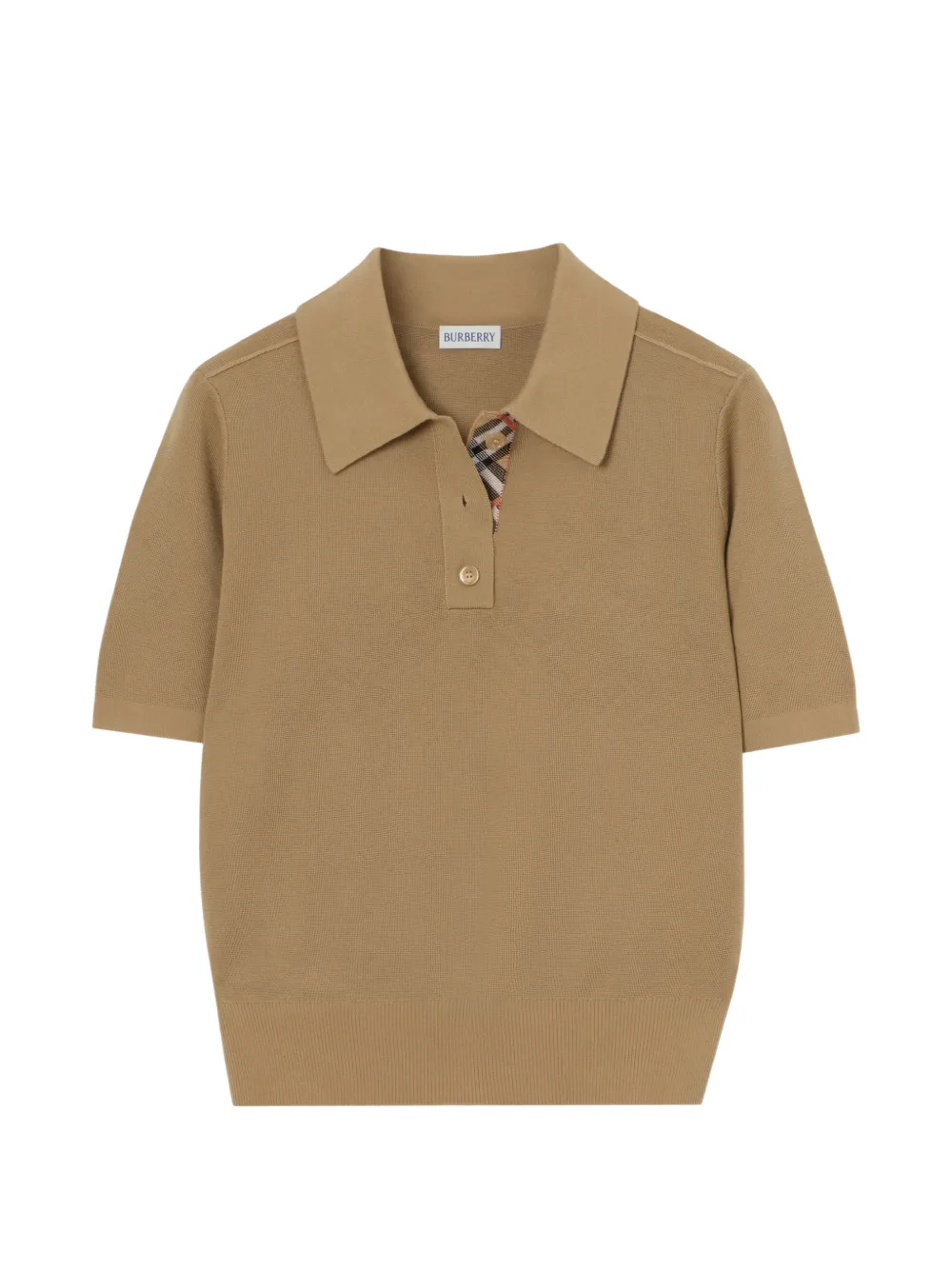 Burberry Klassisches Poloshirt - Nude