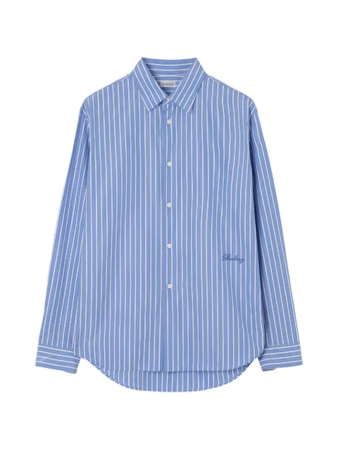 Burberry relaxed-fit striped cotton shirt