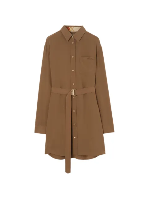 Burberry Hemdkleid aus Seidenkrepp