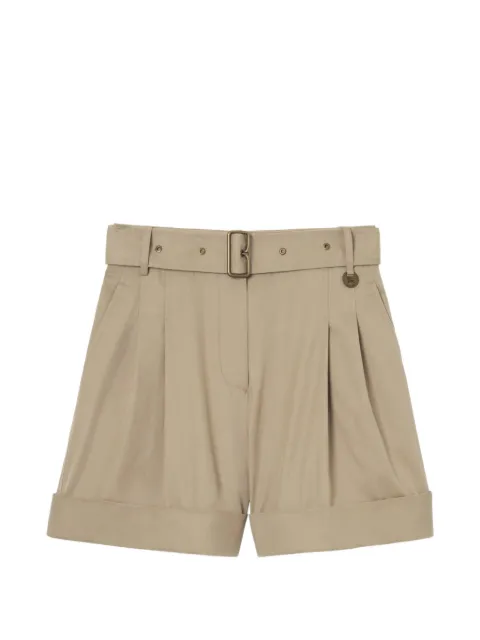Burberry shorts con cinturón