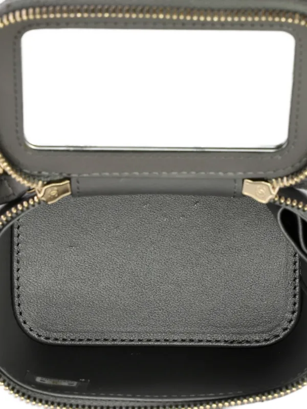 CHANEL Pre-Owned クラシック トップハンドル バニティケース ウィズ