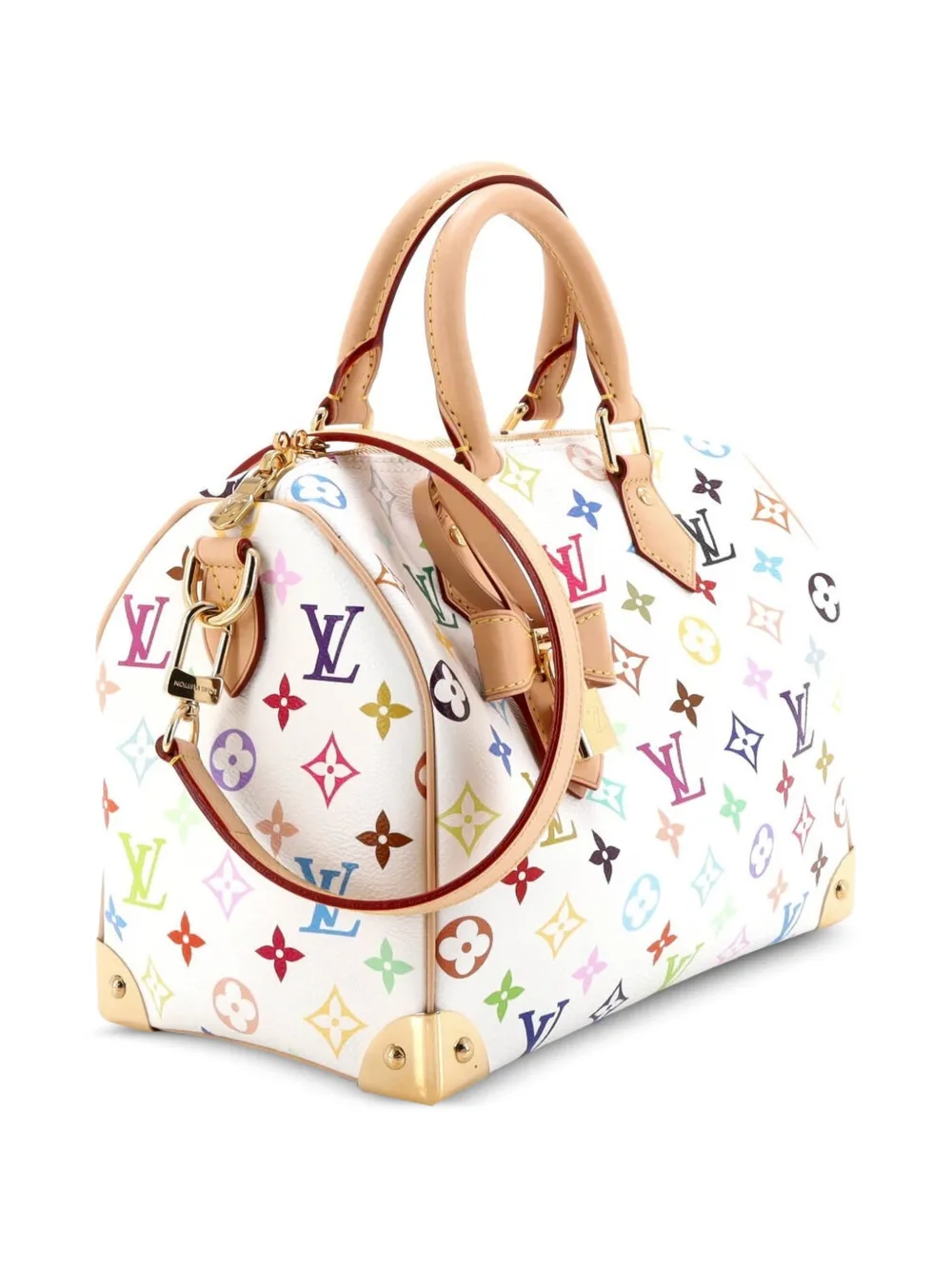 Louis Vuitton Pre-Owned x 村上隆 スピーディ ソフト バンドリエール