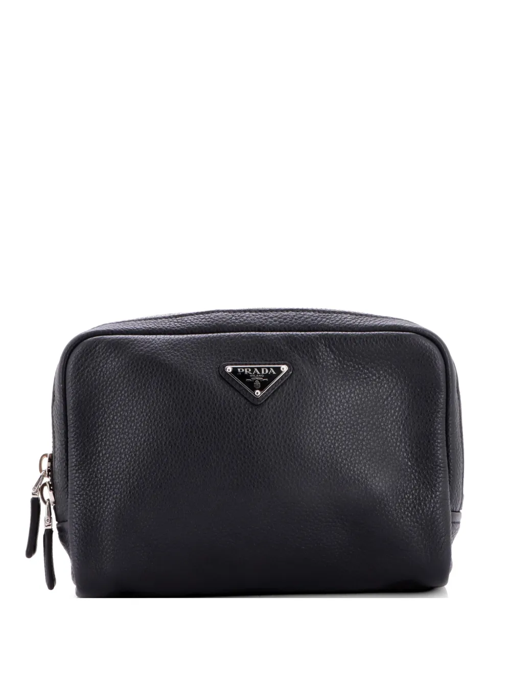 Prada Pre-Owned Zip Waist Bag Vitello Daino shoulder bag - Nero