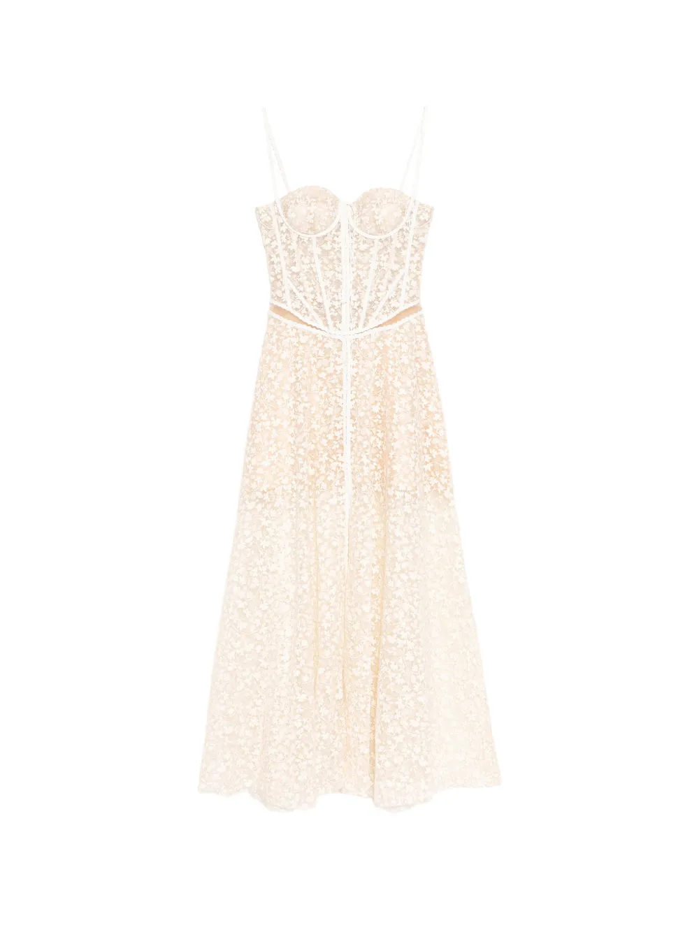 MONTSAND Mina dress - Toni neutri