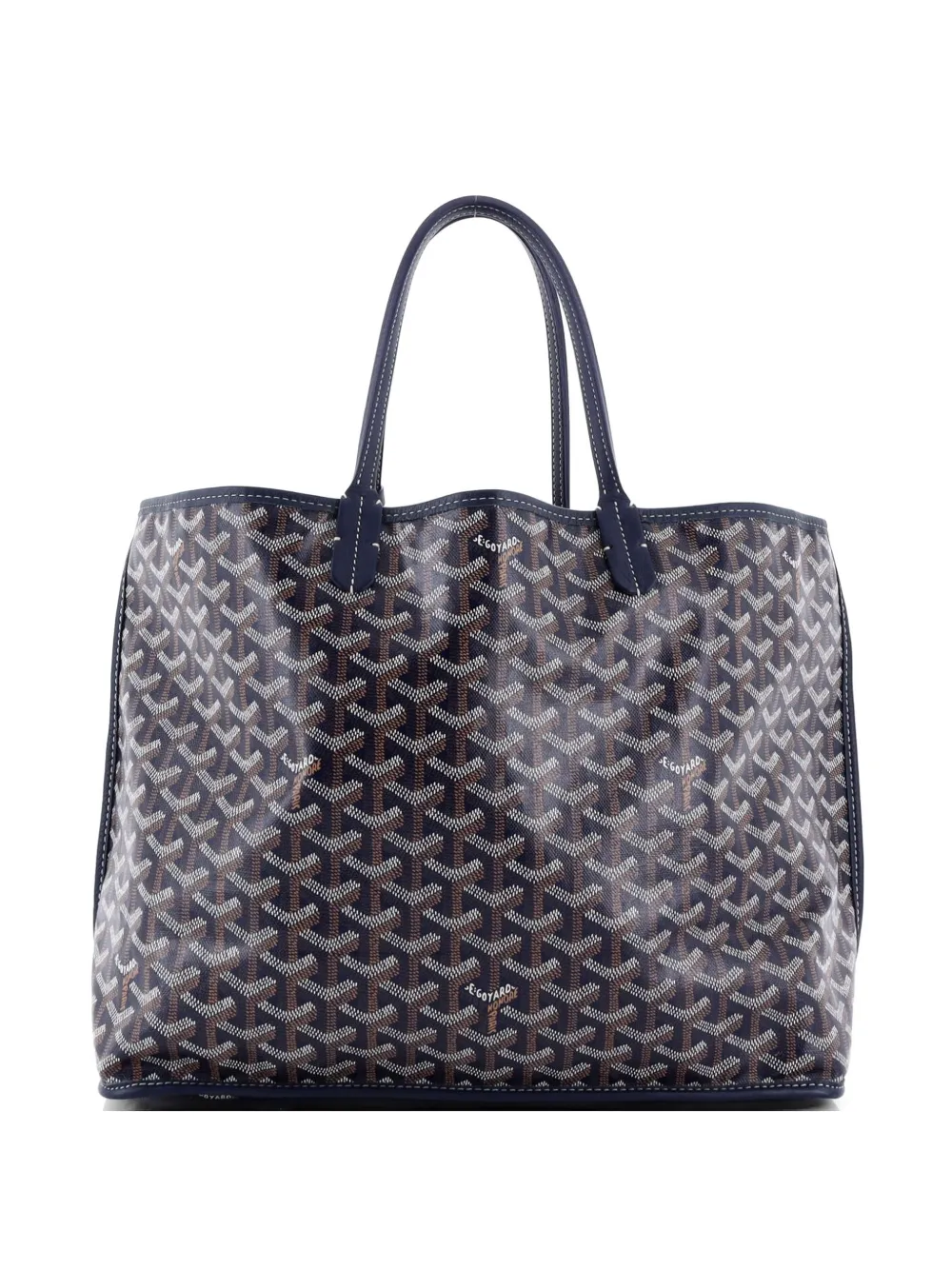 Goyard Pre-Owned Anjou Reversible Coated Canvas PM tote bag - Blu