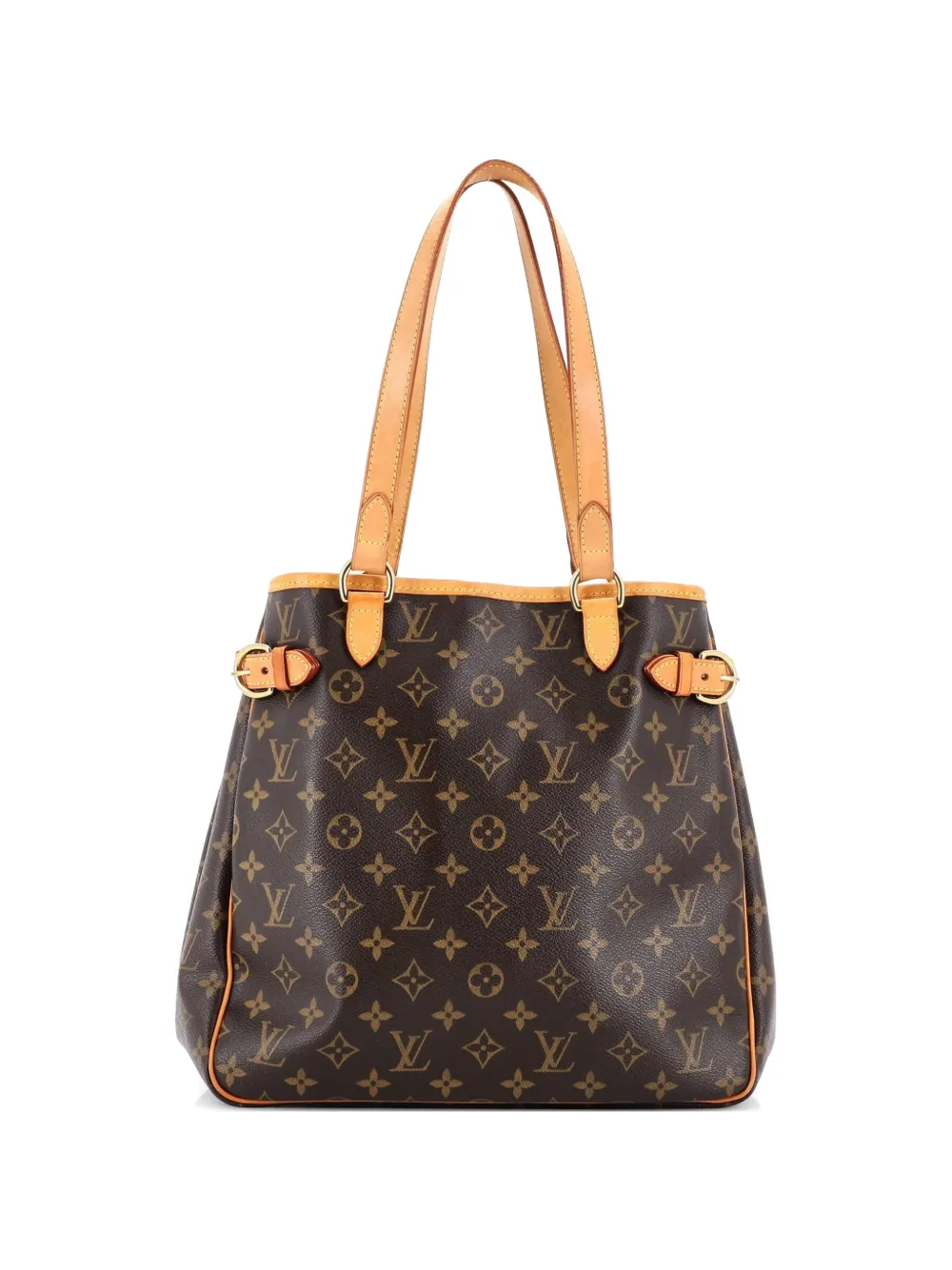 Louis Vuitton Pre-Owned Batignolles Handbag Monogram Canvas Vertical tote bag - Marrone