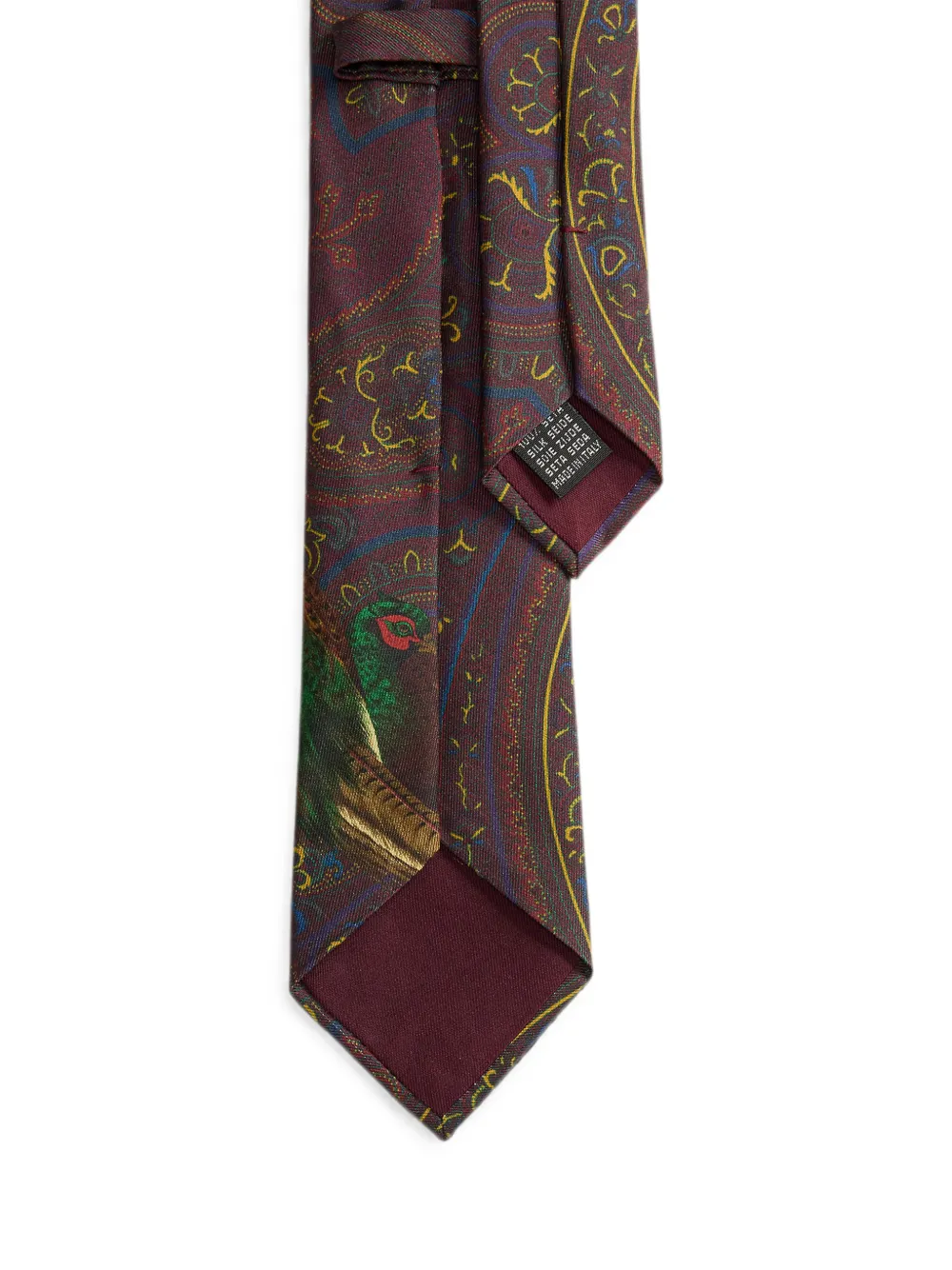 Ralph Lauren Collection Puntige stropdas Bruin