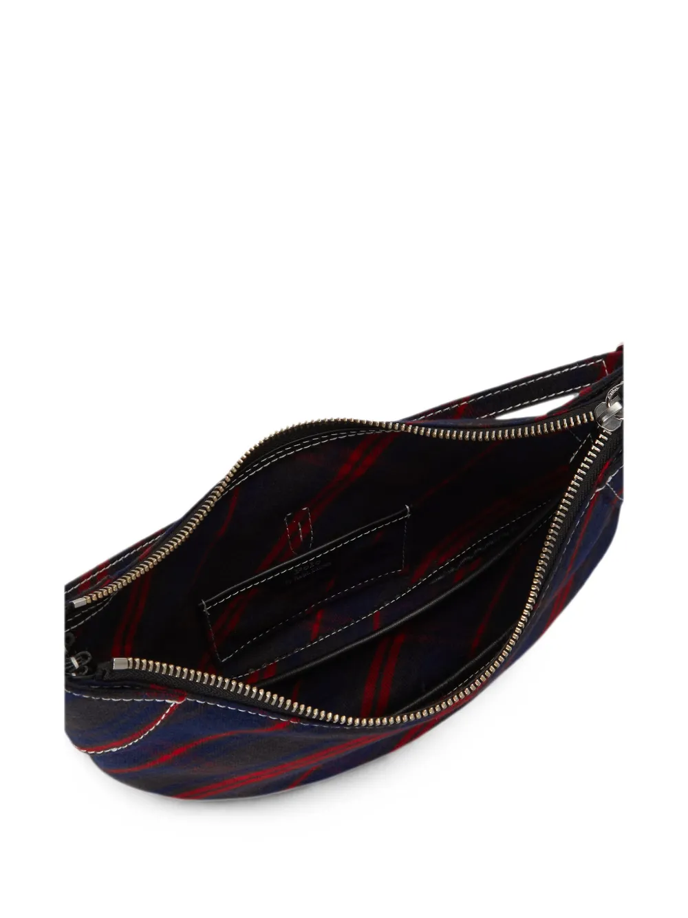 Polo Ralph Lauren Tartan-pattern Shoulder Bag in Blue, view 5