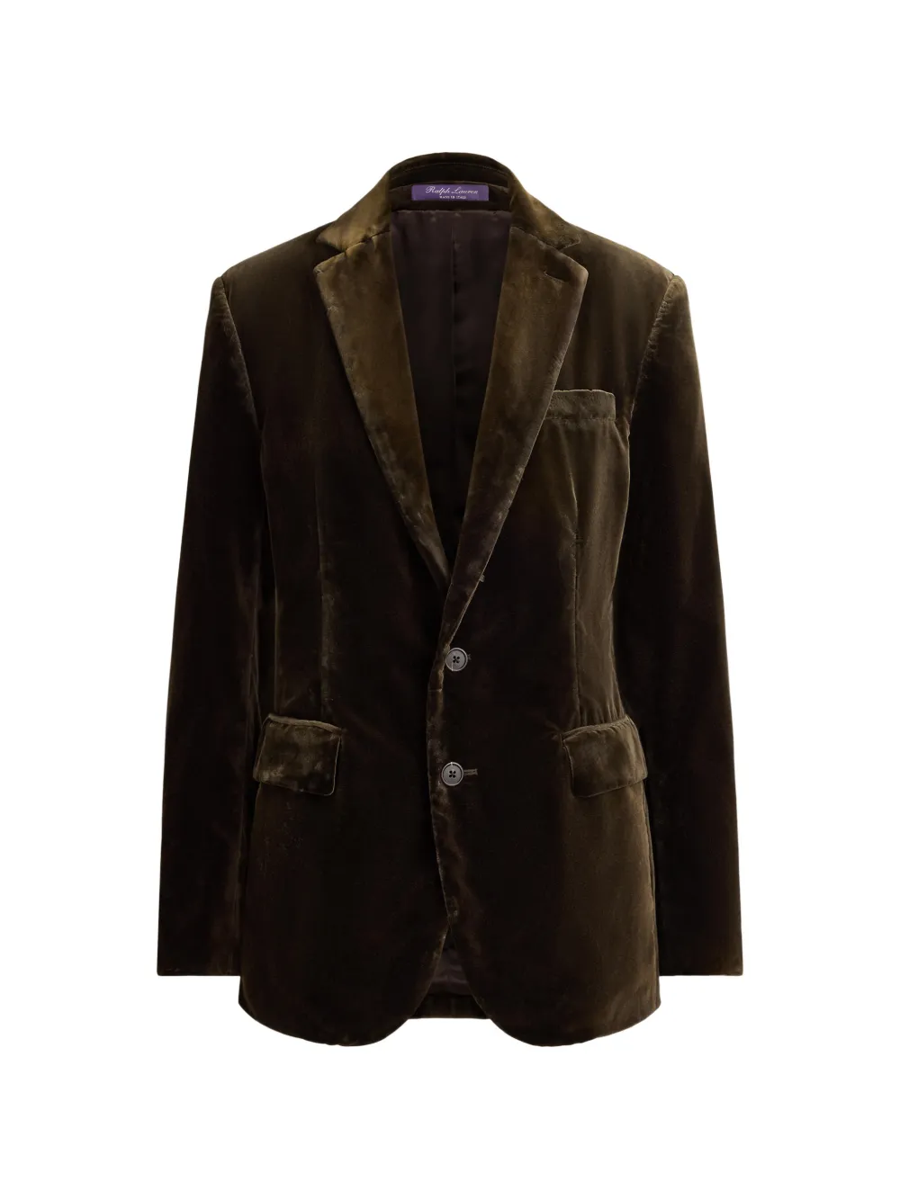 Ralph Lauren Collection Blazer Hendriks in velluto - Verde