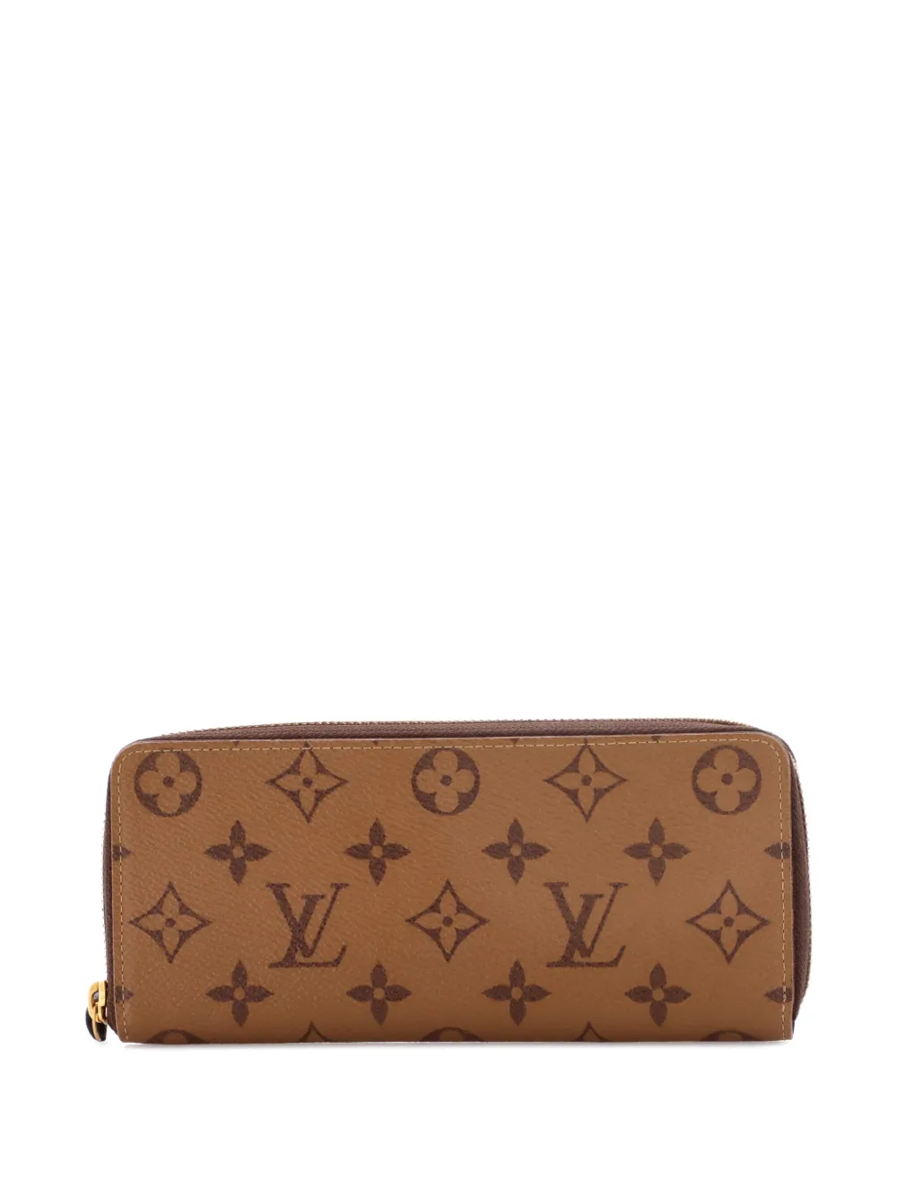 Louis Vuitton Pre-Owned Clemence Wallet Reverse Monogram Canvas small wallets - Braun