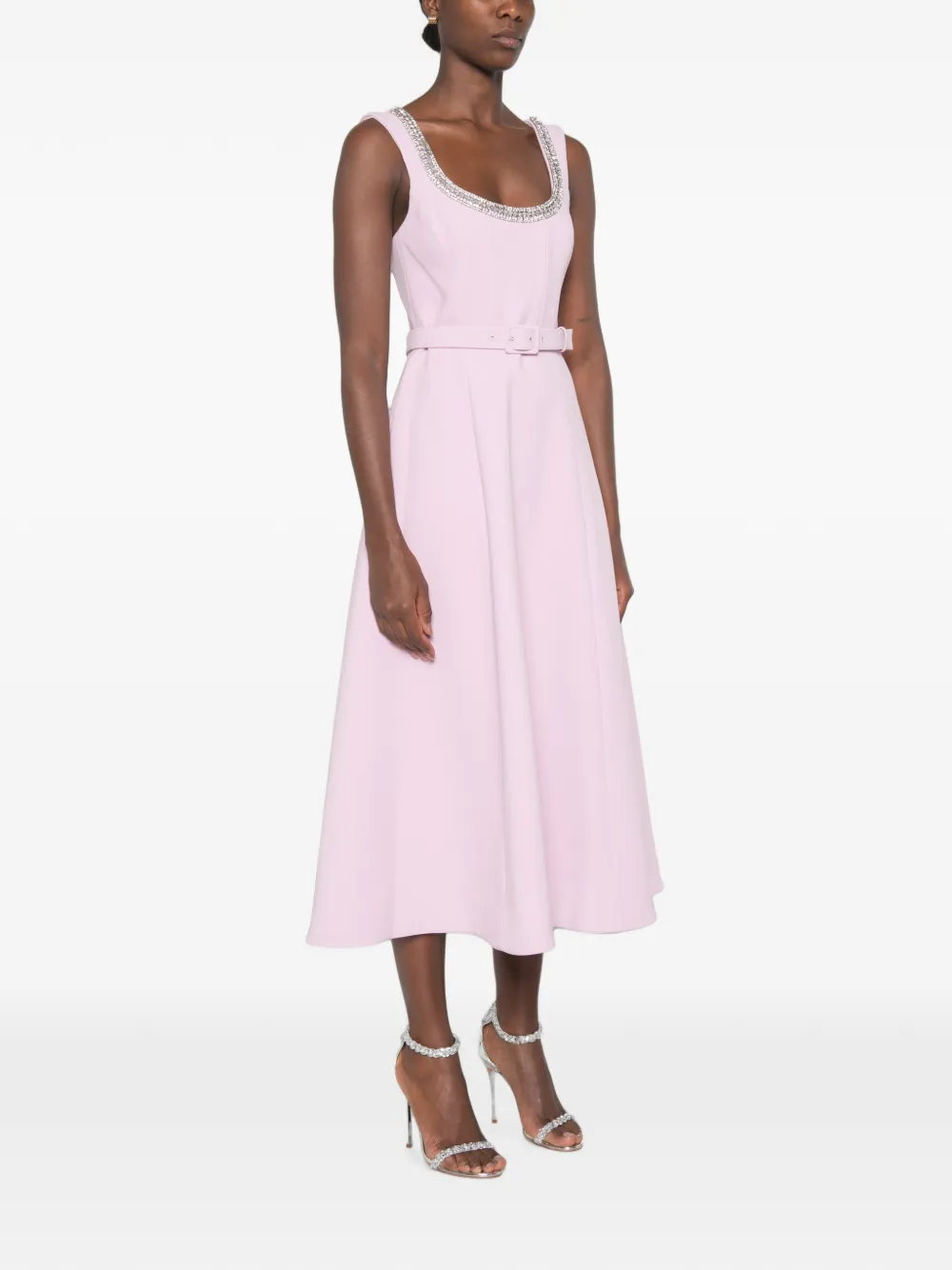 Rebecca Vallance Yolanda midi-jurk Paars