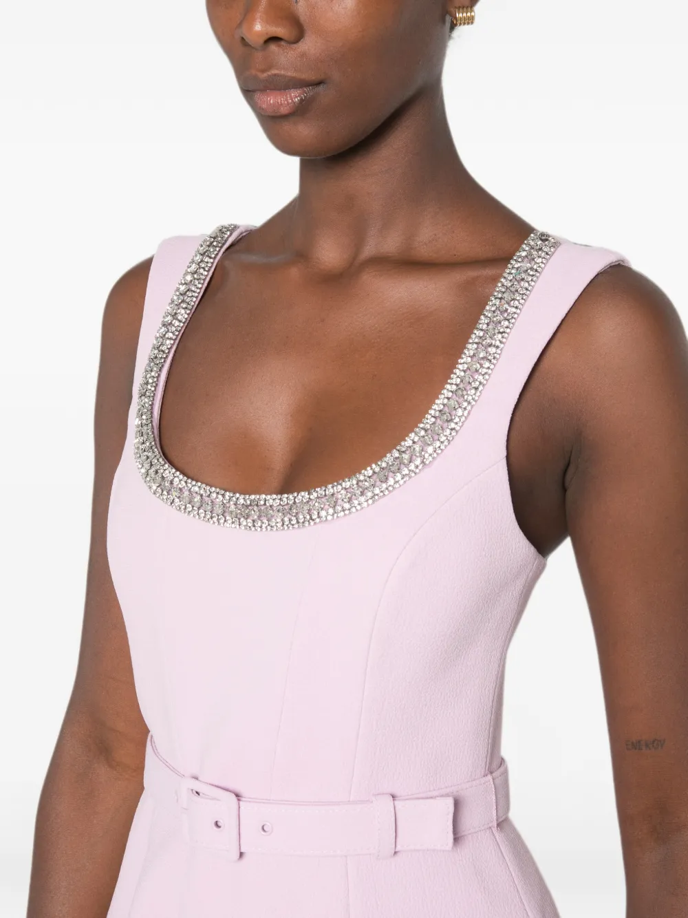Rebecca Vallance Yolanda midi-jurk Paars