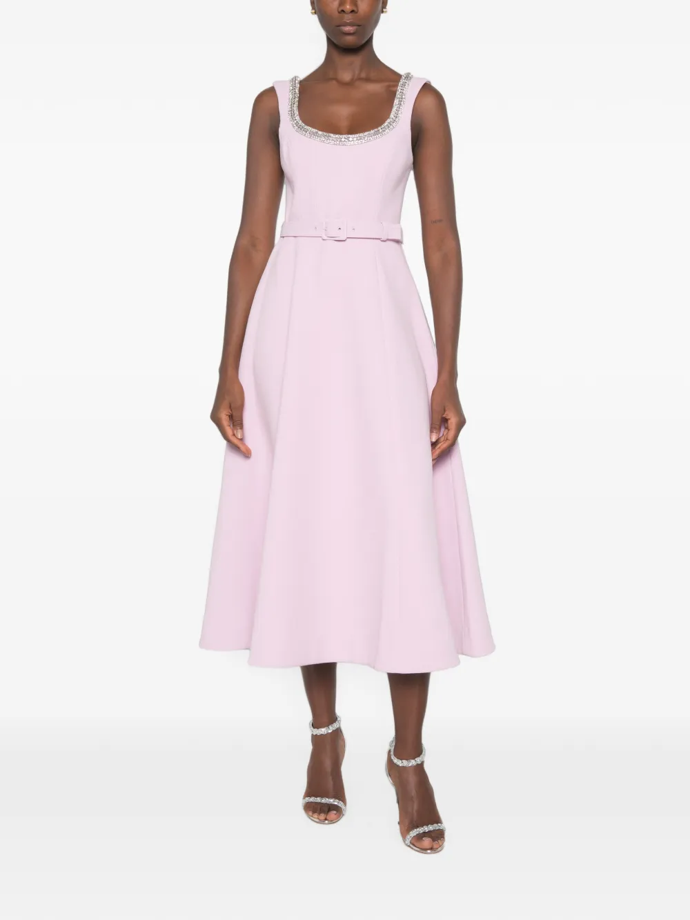 Rebecca Vallance Yolanda midi-jurk Paars