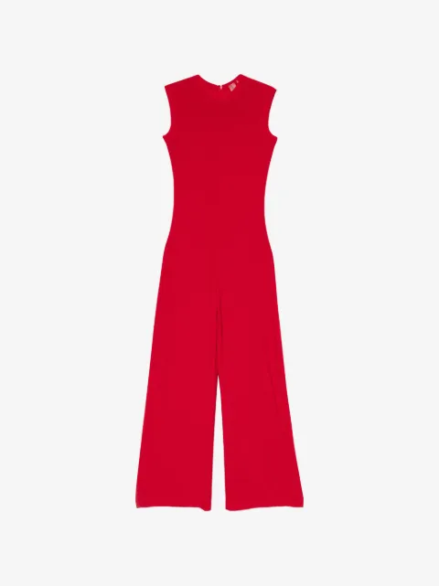 Norma Kamali sleeveless wide-leg jumpsuit