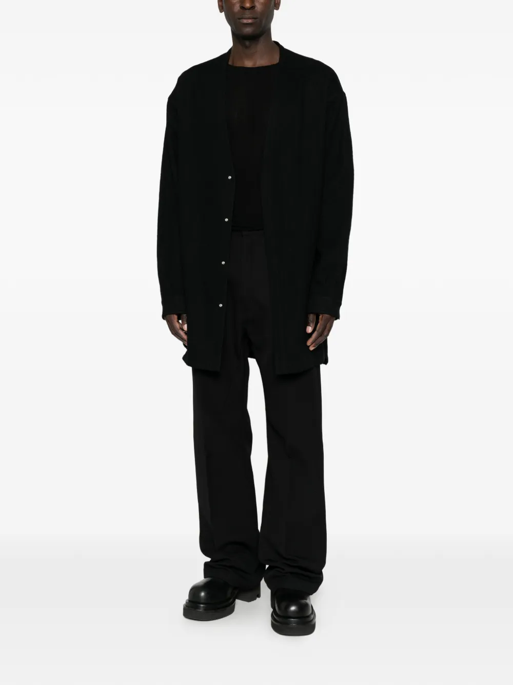 Rick Owens Geth ruimvallende jeans Zwart