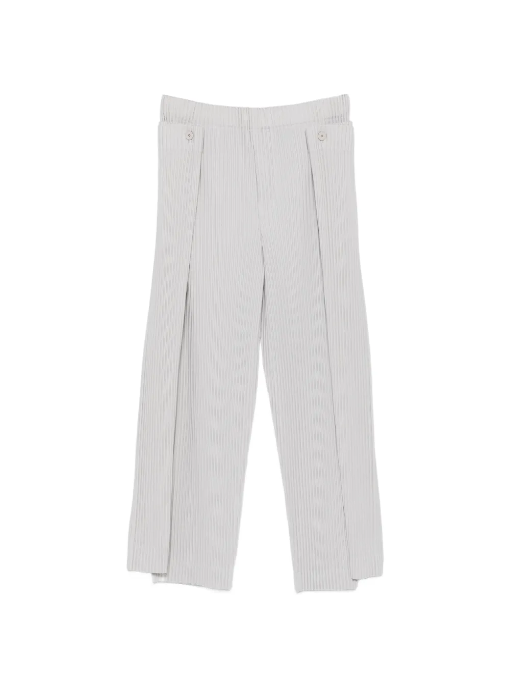 Homme Plissé Issey Miyake Motion Blur pleated trousers - Grau