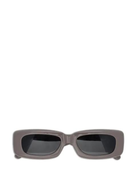 The Attico x Linda Farrow Mini Marfa rectangle-frame sunglasses