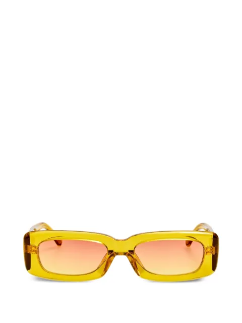 The Attico Mini Marfa rectangle-frame sunglasses