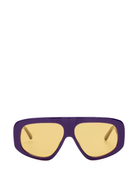 The Attico x Linda Farrow Milano oversized sunglasses