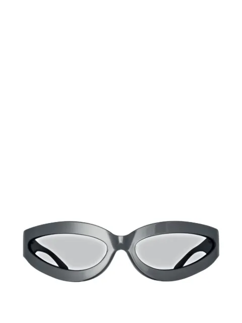 The Attico x Linda Farrow Agnes Wrap sunglasses